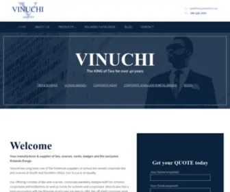 Vinuchi.co.za(Custom Branded Ties) Screenshot