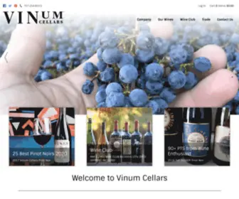 Vinumcellars.com(Vinumcellars) Screenshot