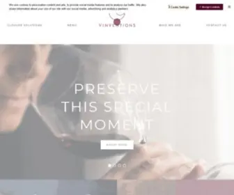 Vinventions.com(Complete Wine Closure Solutions) Screenshot