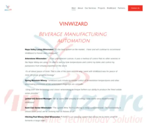 Vinwizard.us(Vinwizard) Screenshot