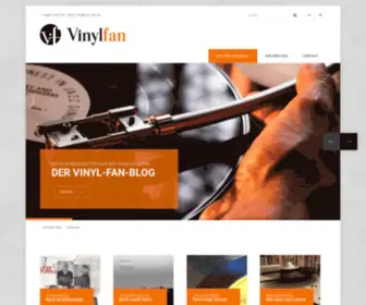 Vinyl-Fans.de(Vinyl-Fan.de - der Blog) Screenshot