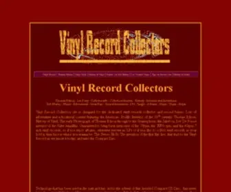 Vinyl-Record-Collectors.net(History of vinyl record label) Screenshot