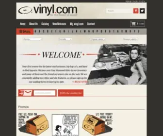 Vinyl.com(Vinyl by Songtradr) Screenshot