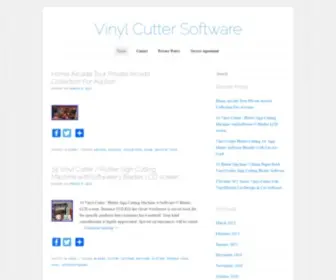 Vinylcuttersoftware.us(Vinyl Cutter Software) Screenshot