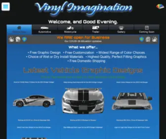 Vinylimagination.com(Vinyl Imagination) Screenshot