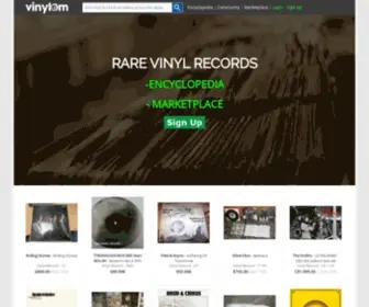 Vinylom.com(Buy & Sell Metal Vinyl Records Online) Screenshot