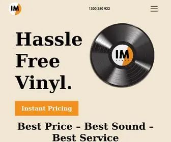 Vinylpressing.com.au(Vinyl Record Pressing) Screenshot