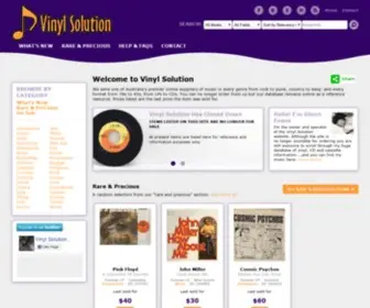 Vinylsolution.com(Vinyl Solution) Screenshot