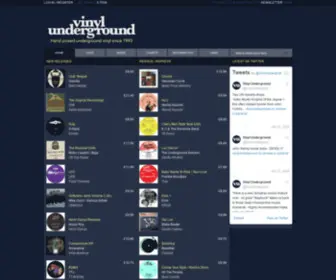 Vinylunderground.co.uk(Vinyl Underground) Screenshot