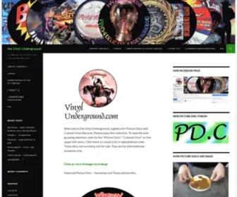 Vinylunderground.net(The Vinyl Underground) Screenshot