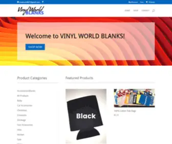 VinylWorldblanks.com(VinylWorldblanks) Screenshot