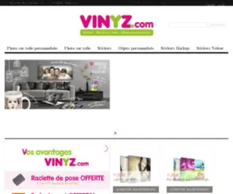 Vinyz.com(Photo sur toile) Screenshot