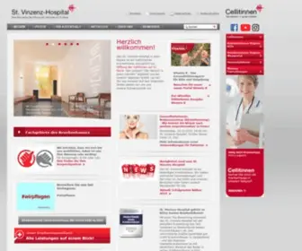 Vinzenz-Hospital.de(Kardiologie Köln) Screenshot