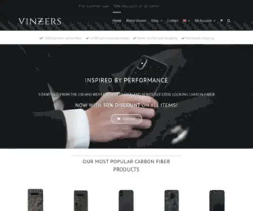 Vinzers.com(Vinzers) Screenshot