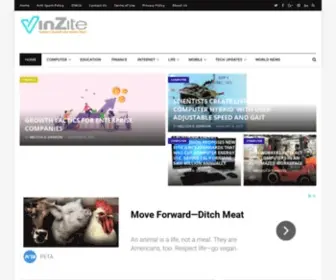 Vinzite.com(Vin Zite) Screenshot