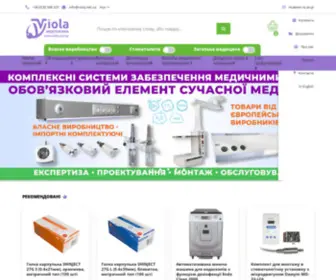 Viola.net.ua(Медтехника) Screenshot