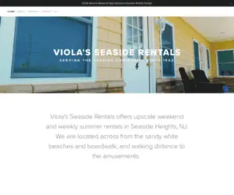 Violasseasiderental.com(Viola's Seaside Rentals) Screenshot