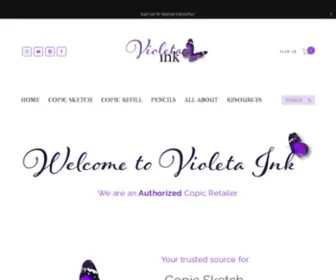 Violeta-INK.com(Violeta Ink) Screenshot