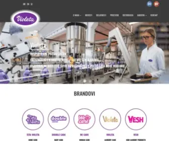 Violeta.com(Violeta Početna) Screenshot