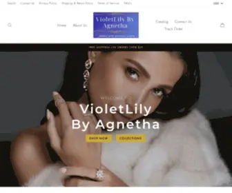 Violetlilybyag.com(Violetlily By Agnetha) Screenshot