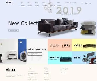 Violetmobilya.com.tr(Yatak odası) Screenshot