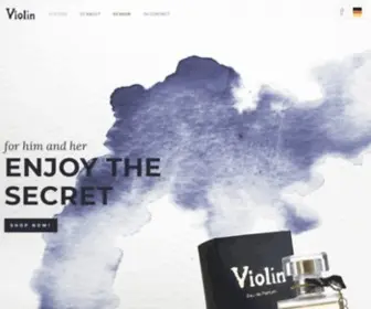 Violinfragrance.com(Violin Fragrance) Screenshot