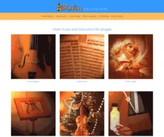 Violinonline.com(Violin Online) Screenshot