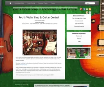 Violinsguitars.com(Petr’s) Screenshot