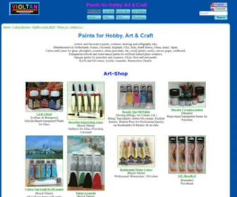 Violtan.com(Colors for Hobby) Screenshot