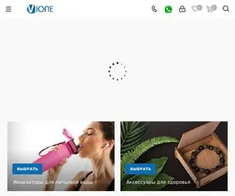 Vione.ru(производство и продажа ионизаторов и водородных генераторов для воды) Screenshot