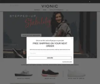 Vionicshoes.ca(Vionic Shoes) Screenshot