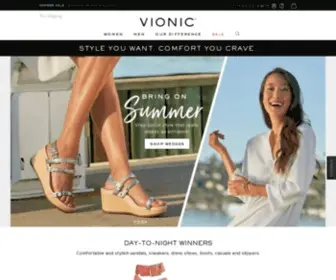 Vionicshoes.com(VIONIC Shoes Official UK Site) Screenshot