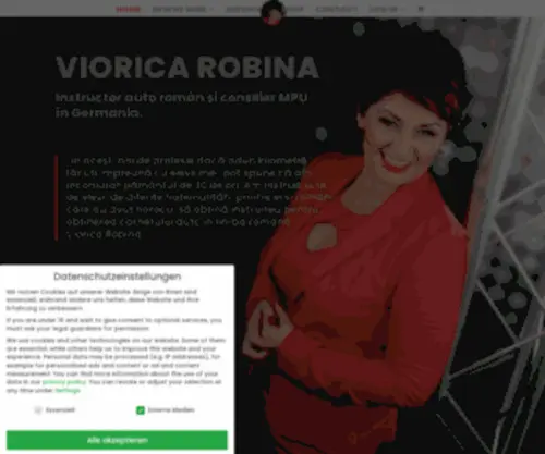 Vioricarobina.com(VIORICA ROBINA ®) Screenshot