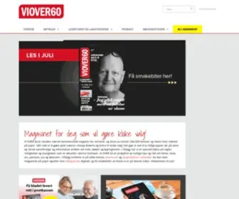 Viover60.no(VI OVER 60) Screenshot