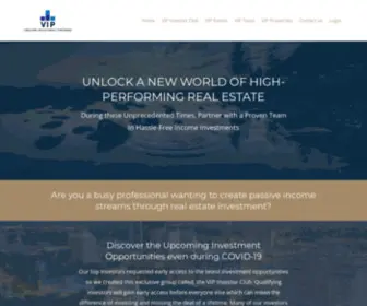 Vip-Assets.com(Vineyard Investment Partners) Screenshot