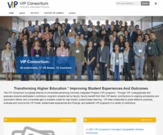 Vip-Consortium.org(VIP Consortium) Screenshot