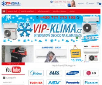 Vip-Klima.cz(Vip Klima) Screenshot