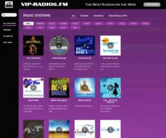 Vip-Radios.fm(The best radios on the web) Screenshot