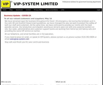 Vip-SYstem.com(VIP-System Limited) Screenshot