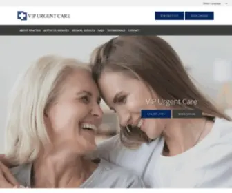 Vip-Urgentcare.com(VIP Urgent Care) Screenshot