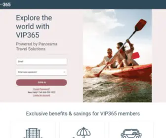 Vip365Travel.com(VIP365 Members) Screenshot