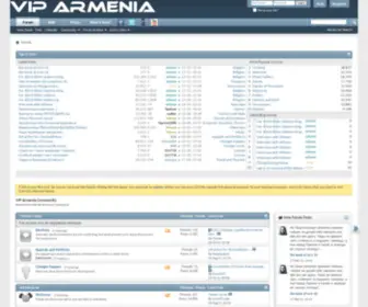 Viparmenia.org(VIP Armenia Community) Screenshot