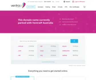 Viparo.com.au(Domain Parked With VentraIP Australia) Screenshot
