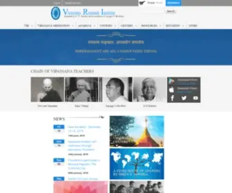 Vipassana.co(Vipassana Research Institute) Screenshot