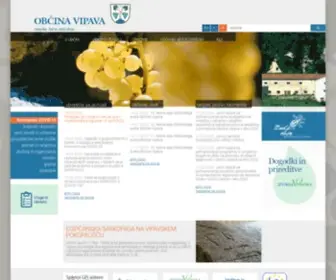 Vipava.si(Občina) Screenshot