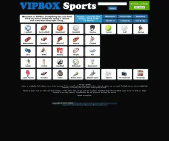 Vipbox.eu(VIP Box) Screenshot