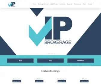 Vipbrokerage.com(Vip Brokerage) Screenshot