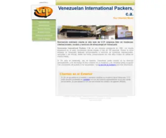 Vipca.com(Mudanzas Internacionales VIP) Screenshot