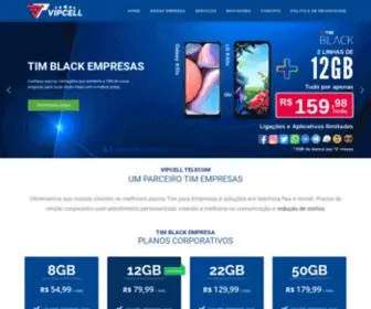 Vipcelltelecom.com.br(Vipcell Telecom) Screenshot