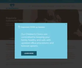 Vipchildrensclinics.com(VIP Children's) Screenshot